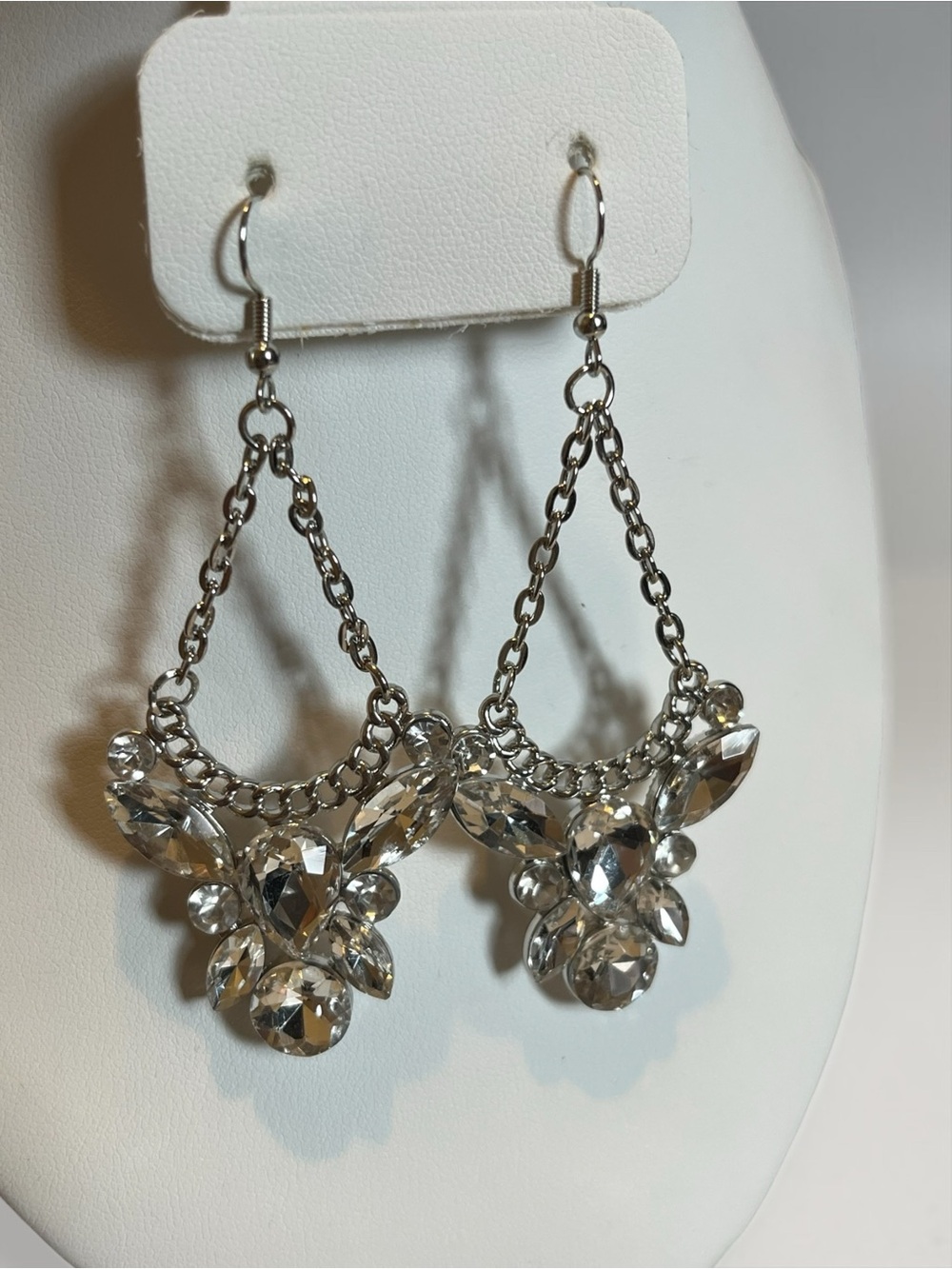 🍭5 for $20🍭 Crystal Chandelier Drop Earrings CC X